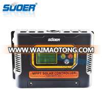 Suoer 40A MPPT Solar Charge Controller 12V 24V 48V Solar Controller MPPT